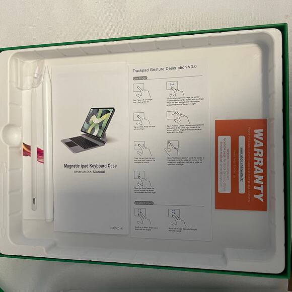 Uogic Apple Magic Keyboard in Gray-New includes stylus - Picture 3 of 5